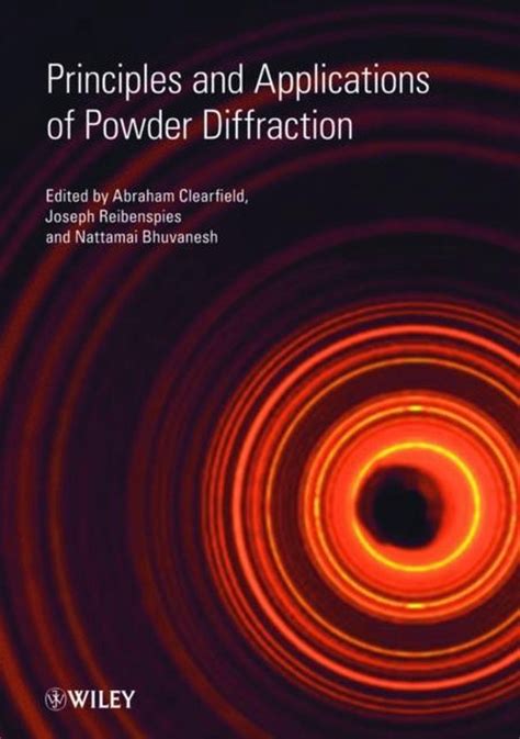 Book cover: Principles and applications of powder diffraction